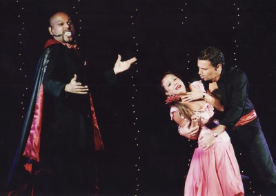 Andrew Chacko and Paula in vampire story